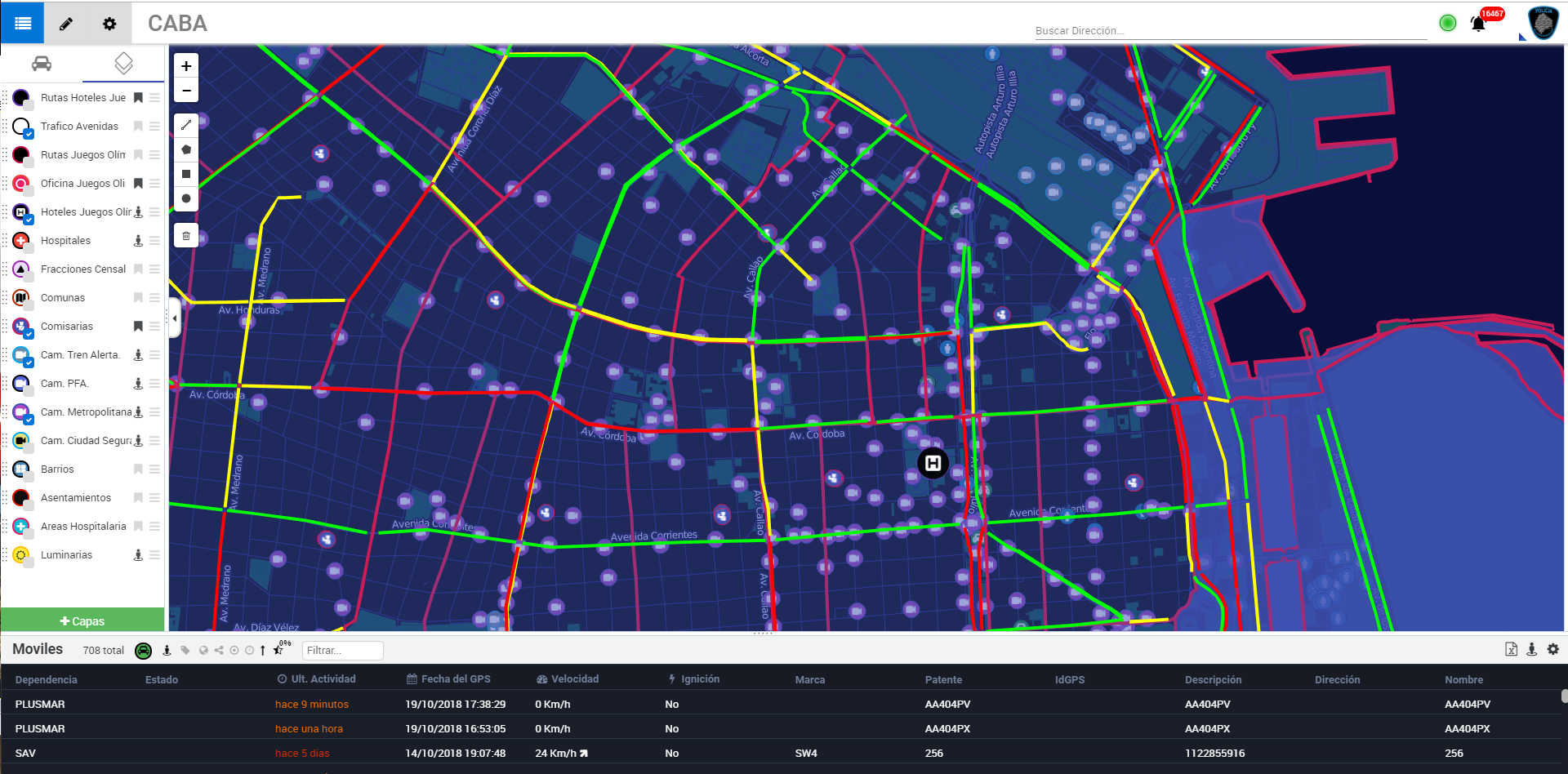 Este potente GIS se utiliza para análisis de los datos obtenidos a partir de las plataformas de emergencias, permite realizar informes pormenorizados y reportes específicos para el planeamiento y Gestión preventiva de la emergencia.